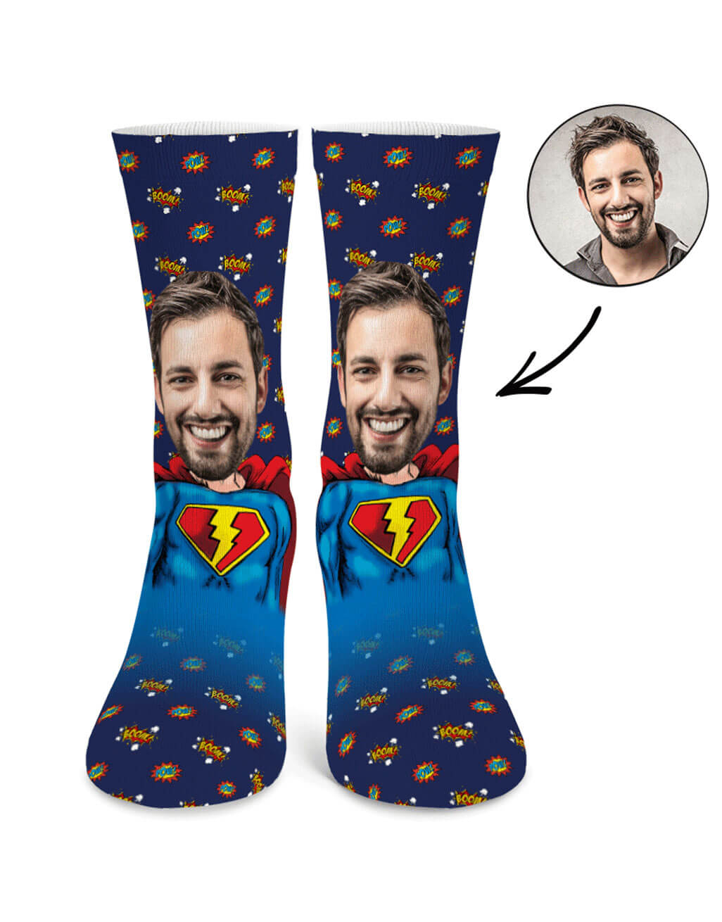 Superman Me Socks