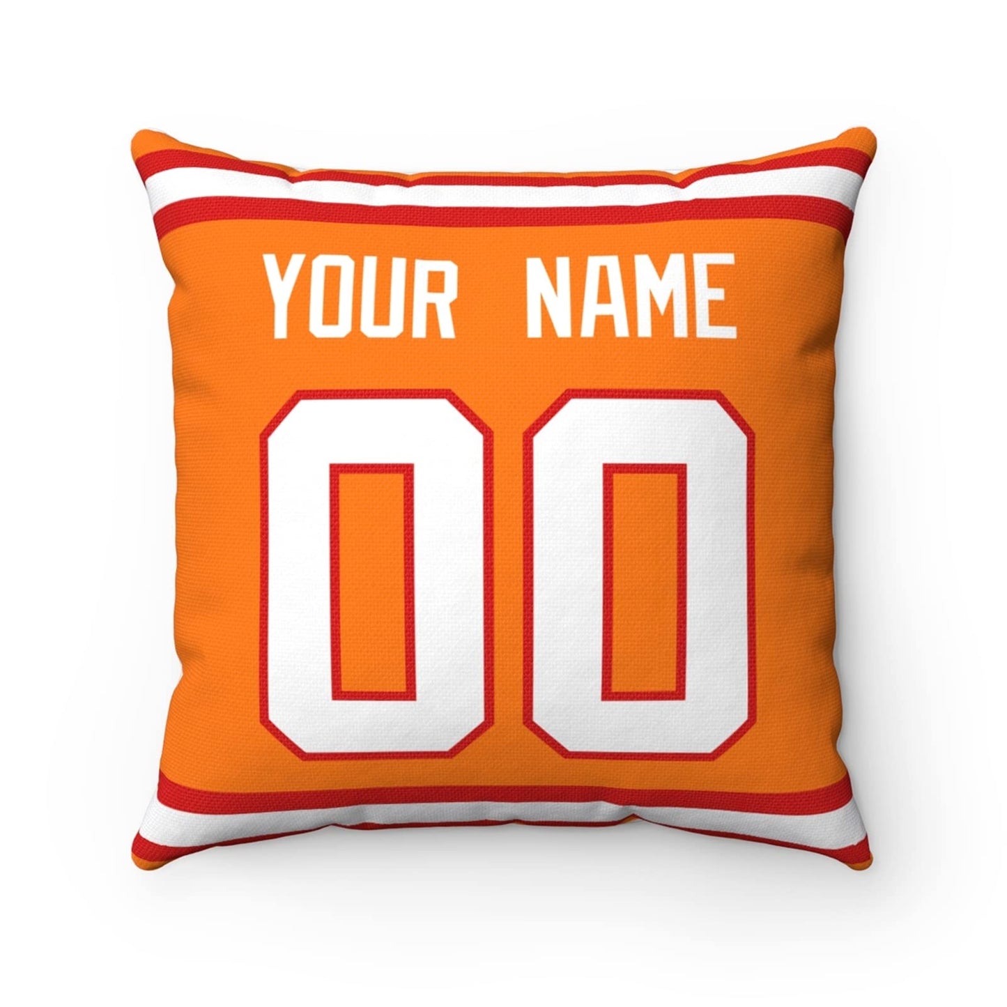 Throw Pillow Tampa Custom Any Name and Number