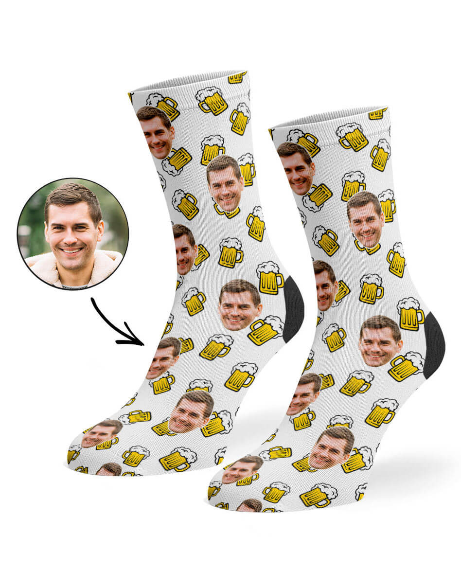 Beer Face Socks