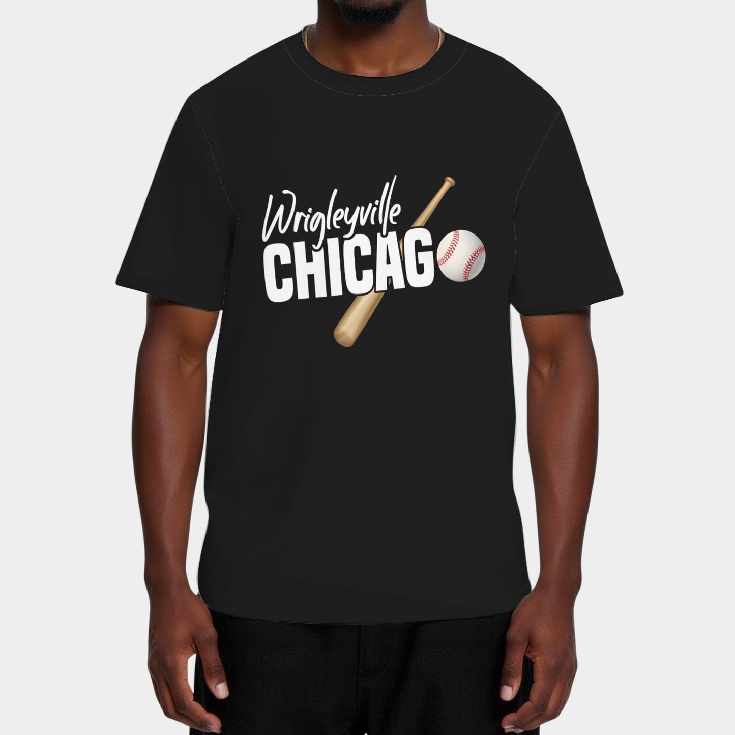 Wrigleyville Chicago Baseball American T-Shirt