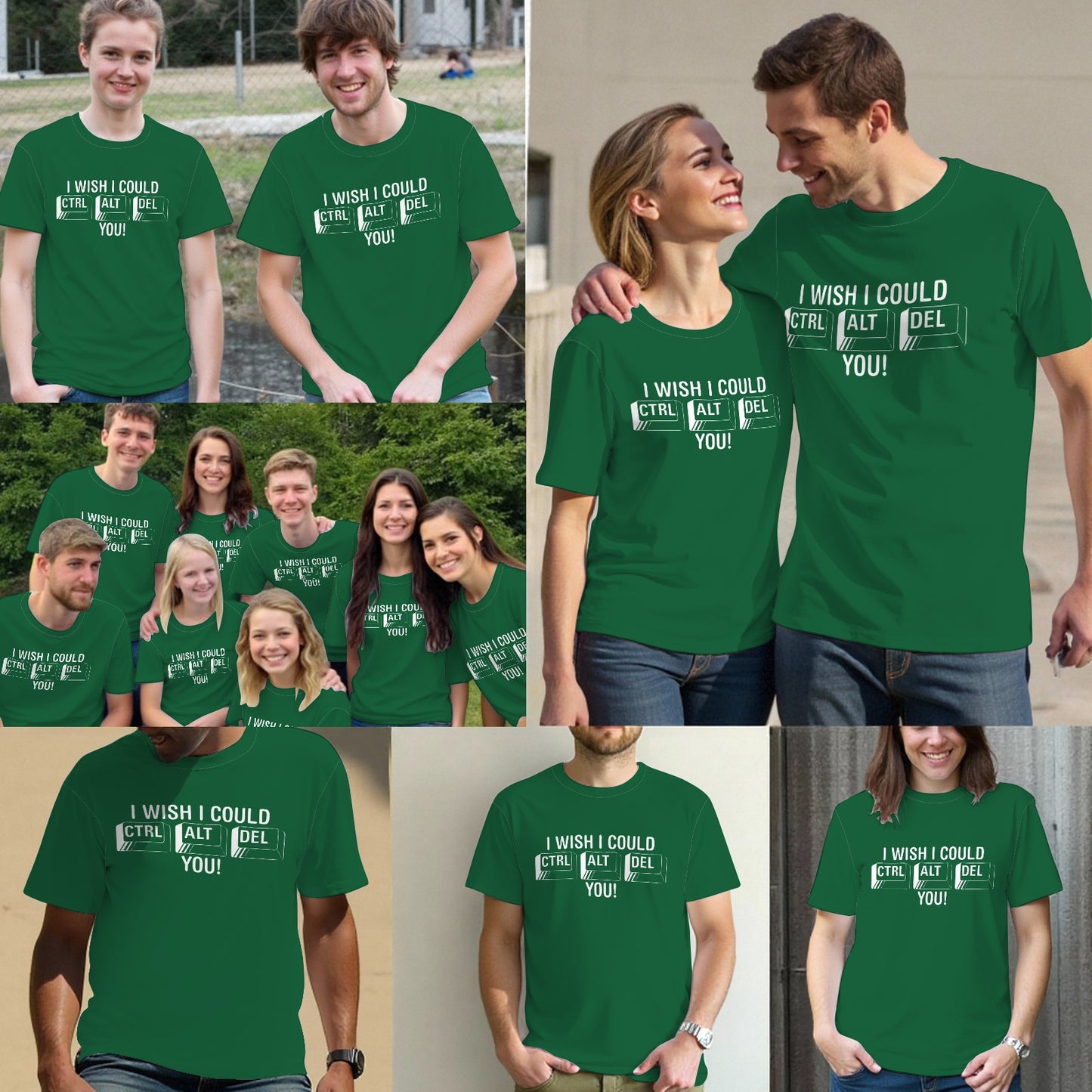I Wish I Could CTRL, ALT, DELETE You Tee Shirt