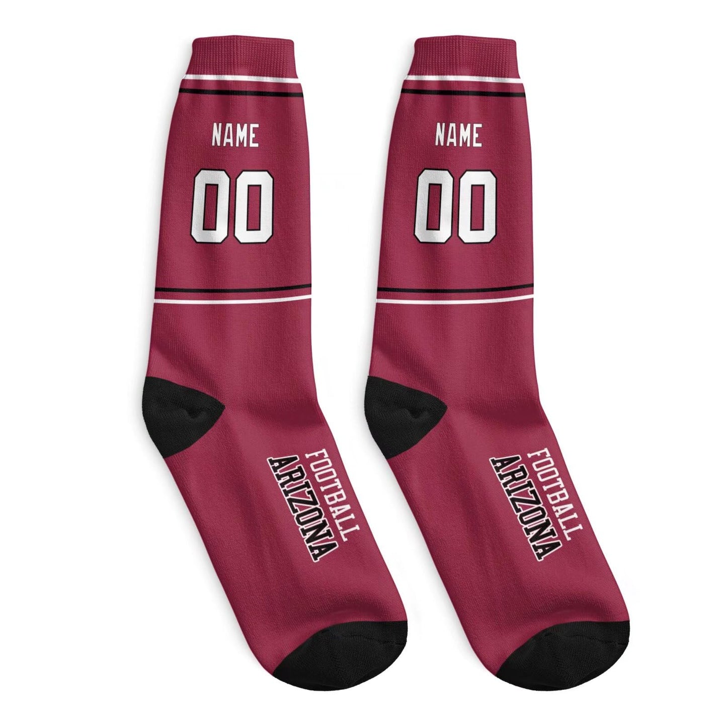 Custom Arizona Sports Socks with Personalized Touch