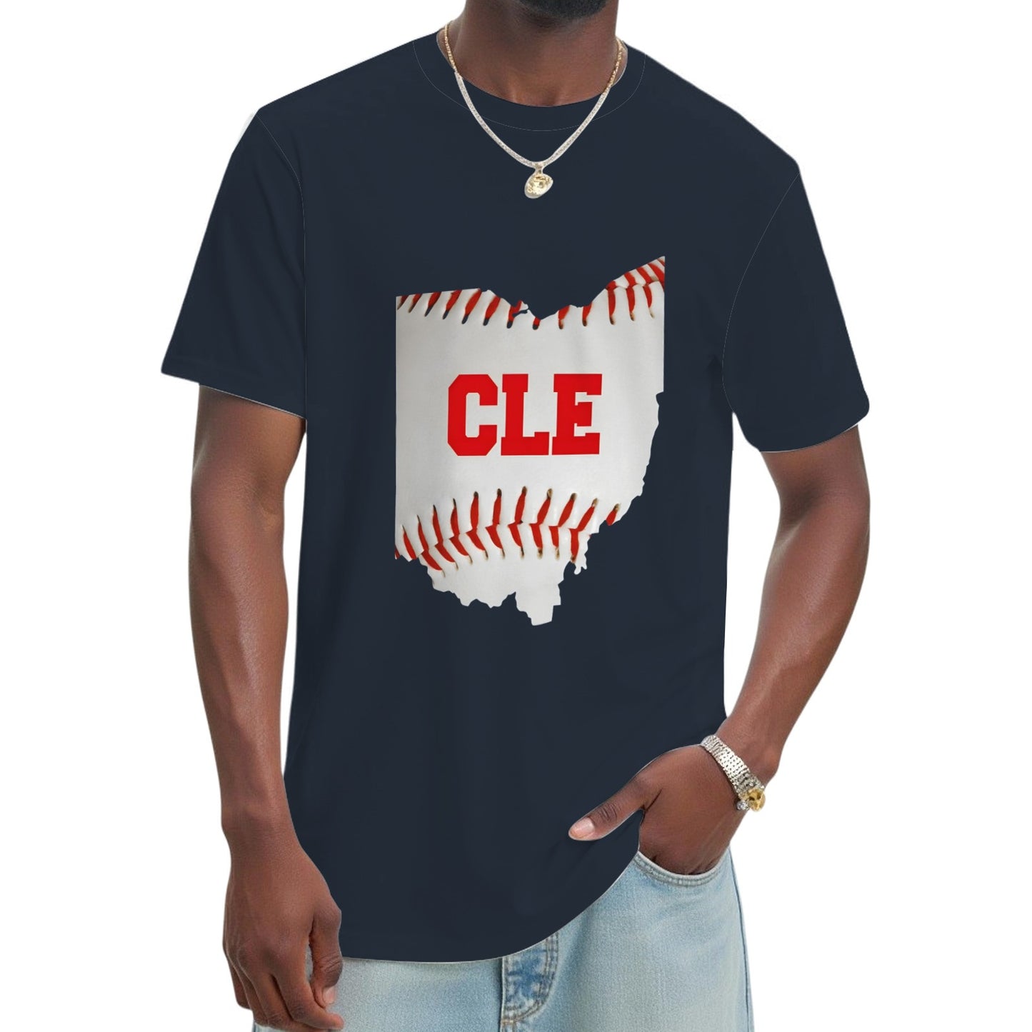 Cleveland, Ohio Baseball CLE Logo T-Shirt
