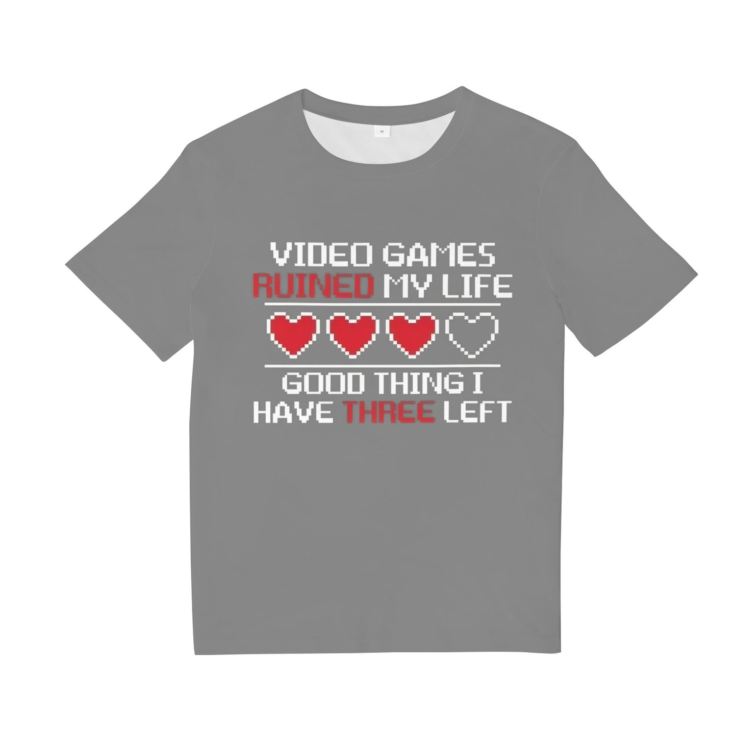 Video Games Ruined My Life Tee Shirt