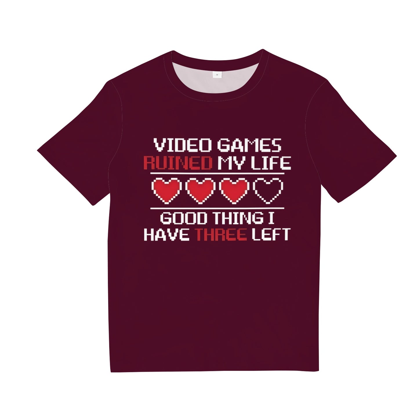 Video Games Ruined My Life Tee Shirt