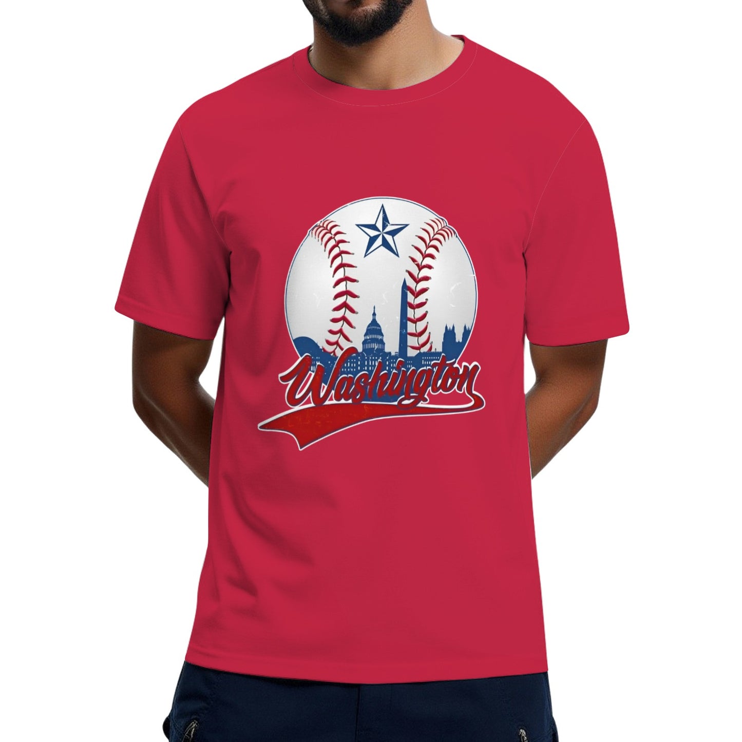 Washington Baseball Vintage Style Fan T-Shirt