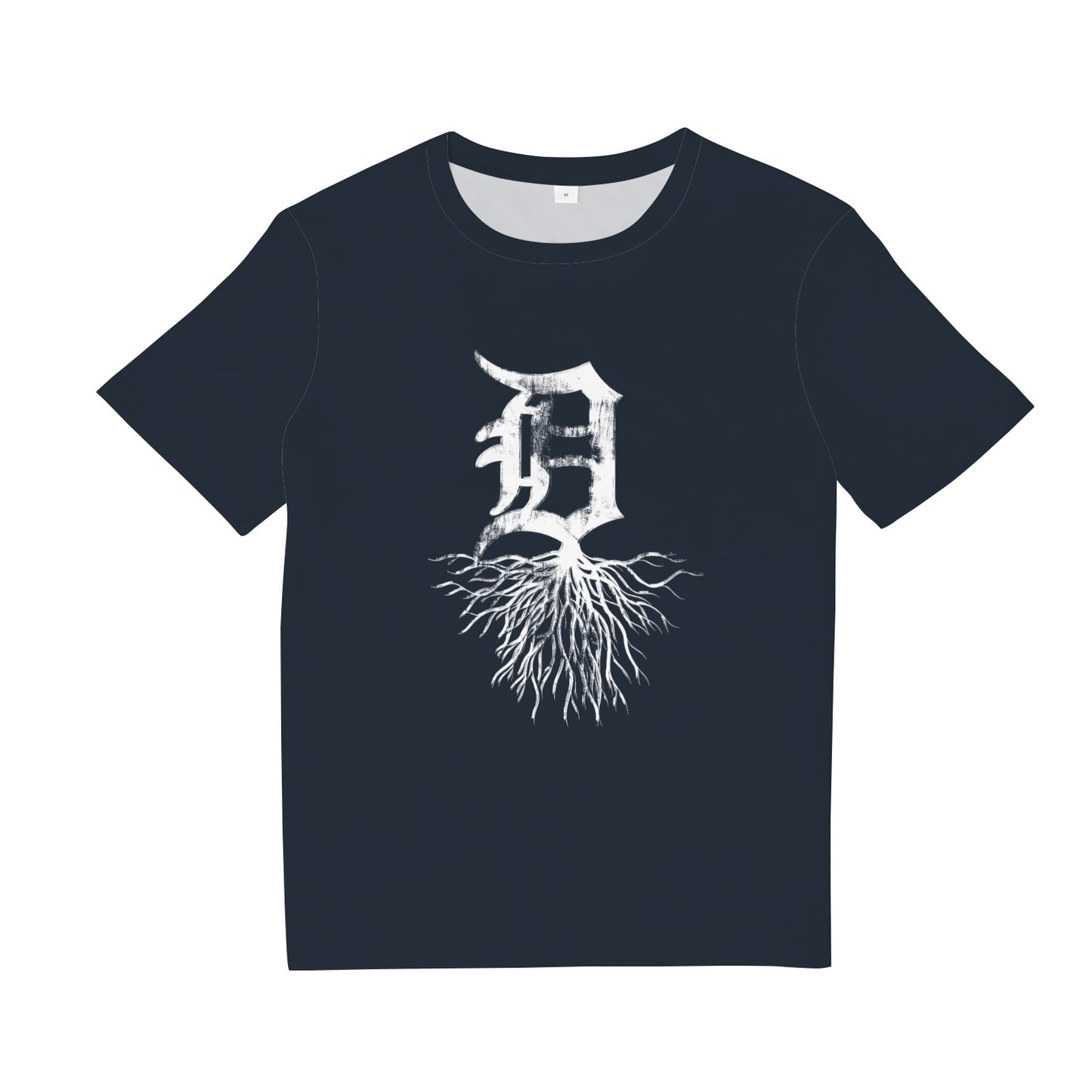 Detroit D Roots Michigan Born Rooted T-Shirt