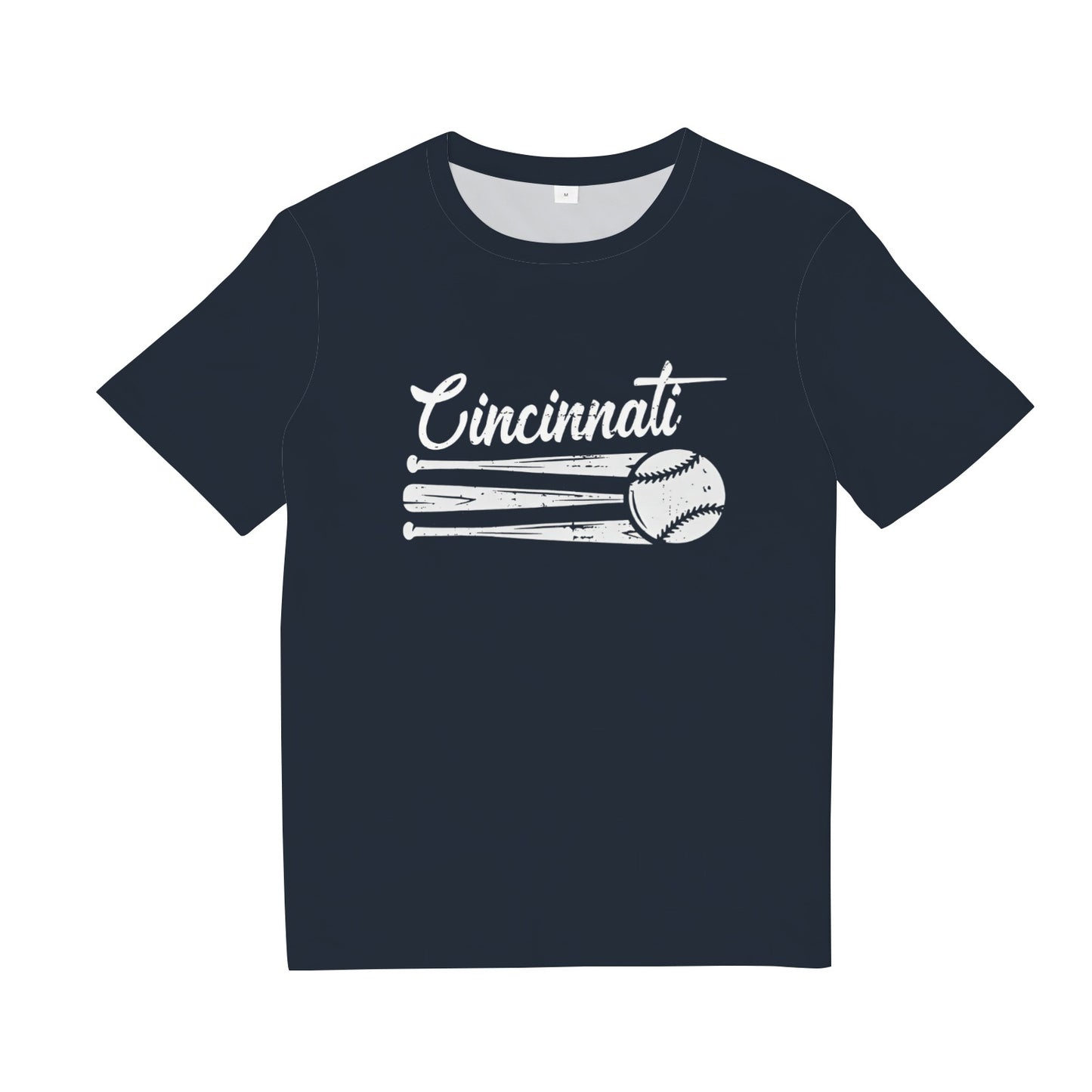 Cincinnati Baseball Vintage Distressed Met At Gameday T-Shirt