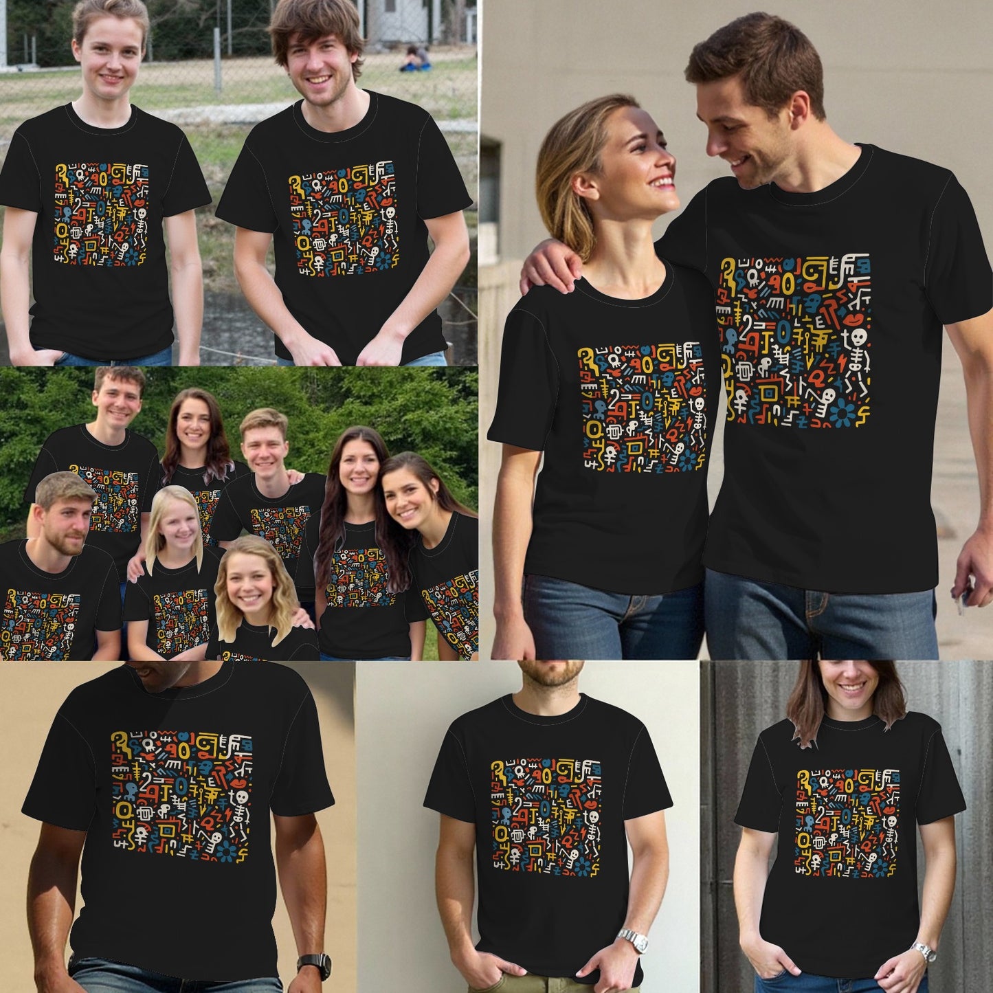 Abstract Graffiti Urban Street Art Funny T-Shirt