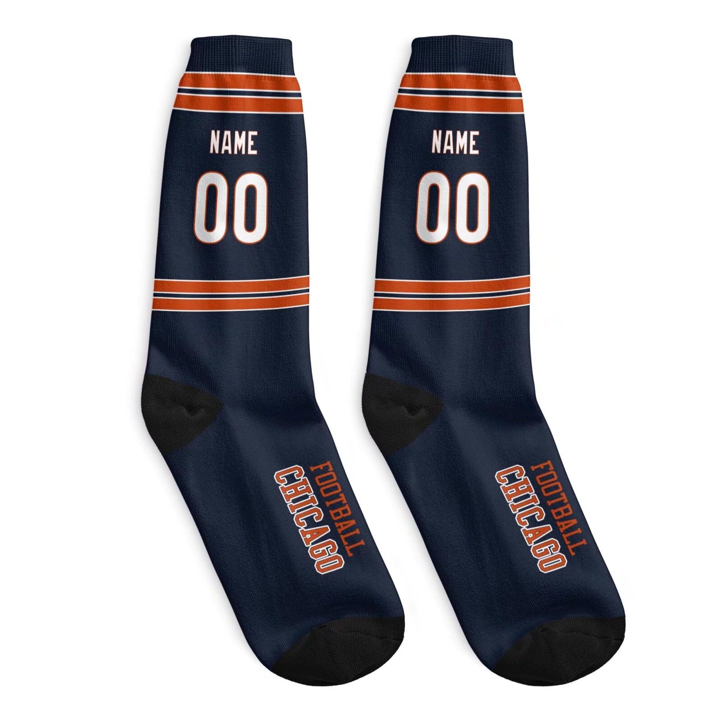 Custom Chicago Socks Breathable and Stylish