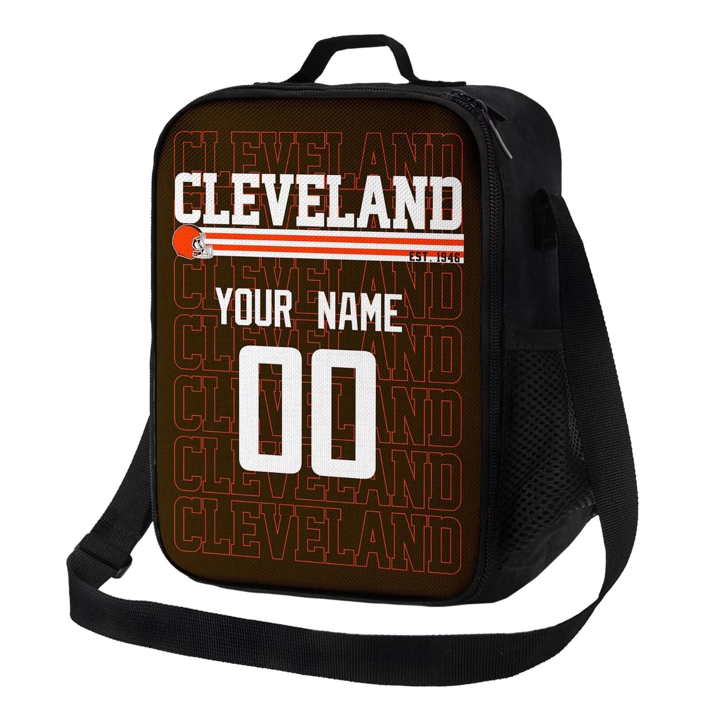 Custom Cleveland Lunch Box Bag Perfect for Outdoor Activities