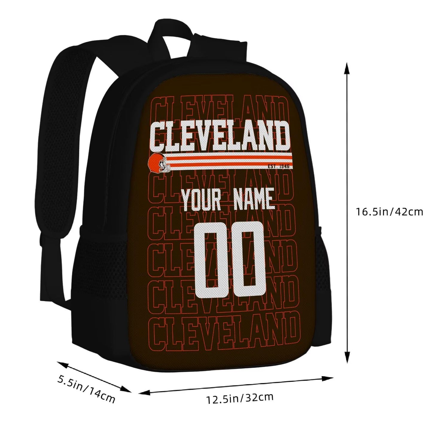 Cleveland Custom Backpack Stylish and Versatile