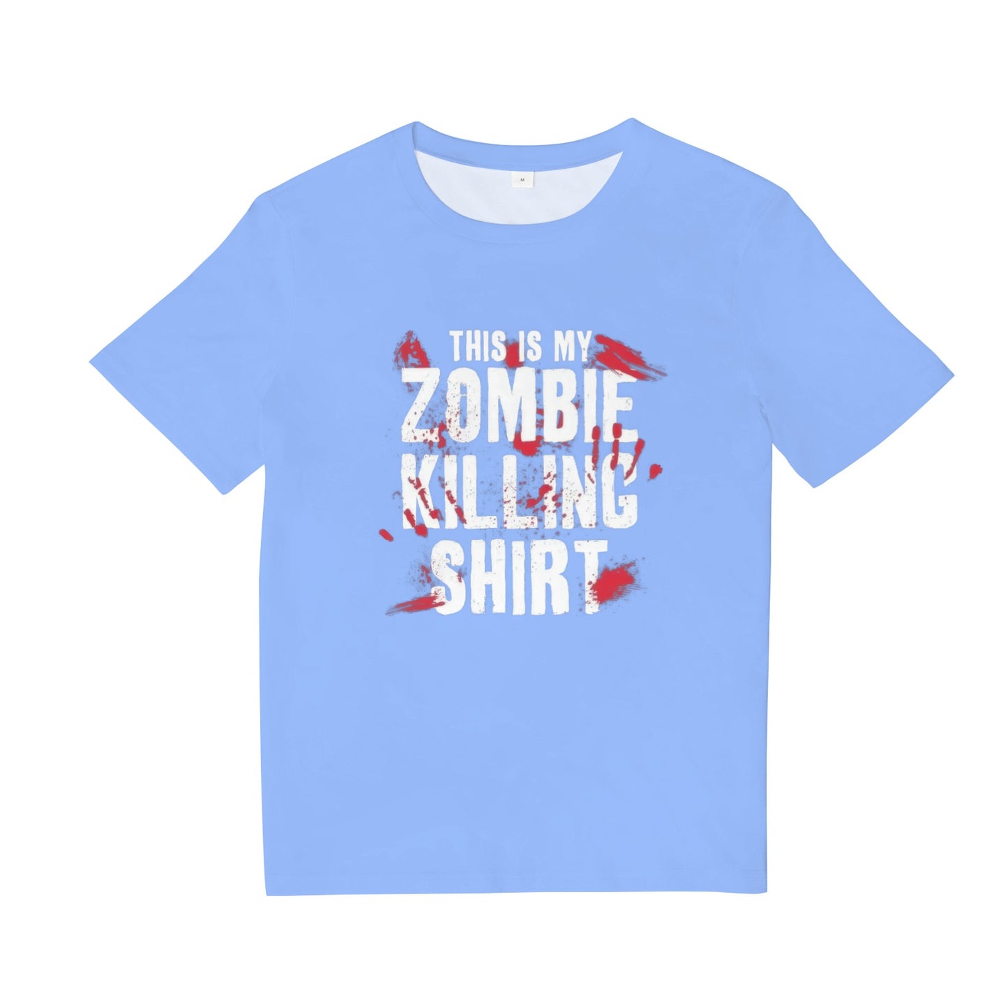 This Is My Zombie Killing T Shirt Round Neck T-Shirt
