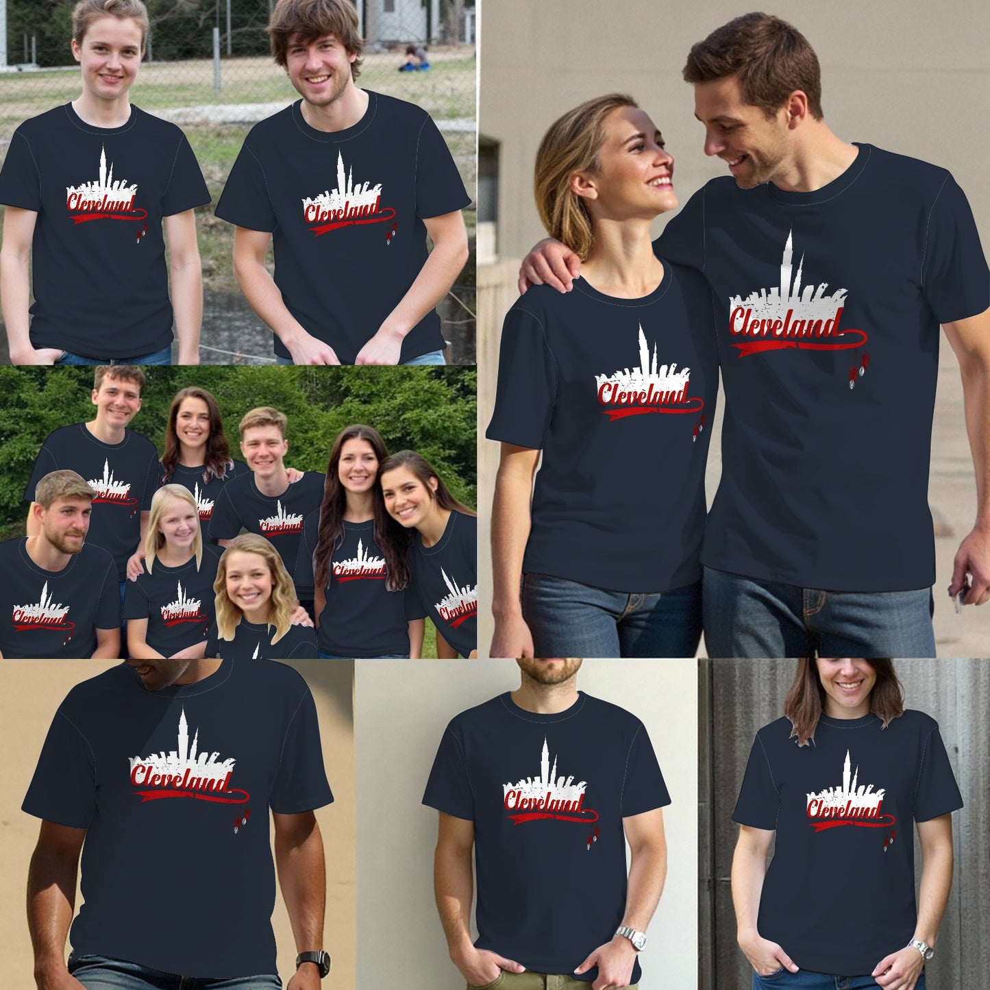 Cleveland City Baseball Fan T-Shirt