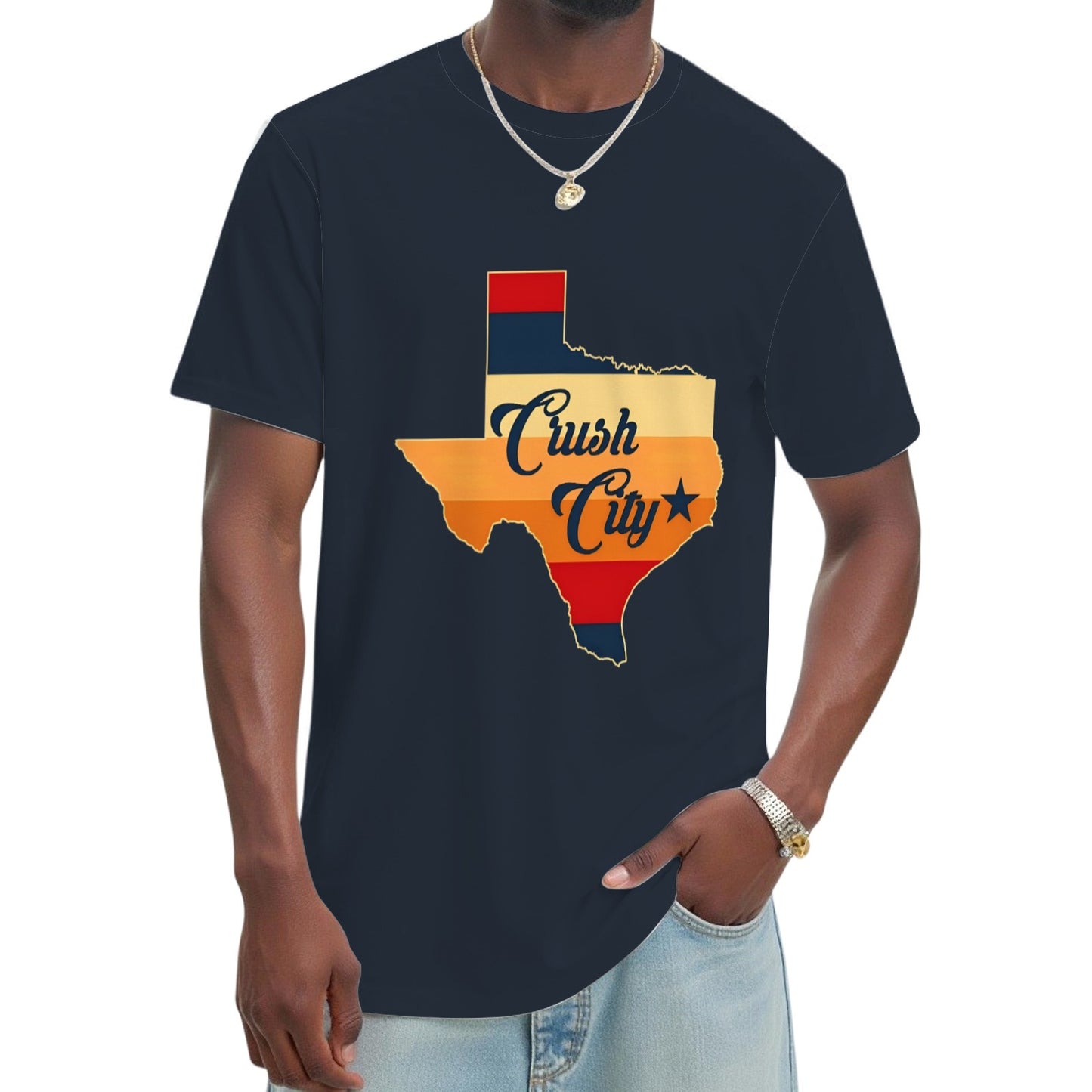 Baseball Crush City Houston Texas T-Shirt