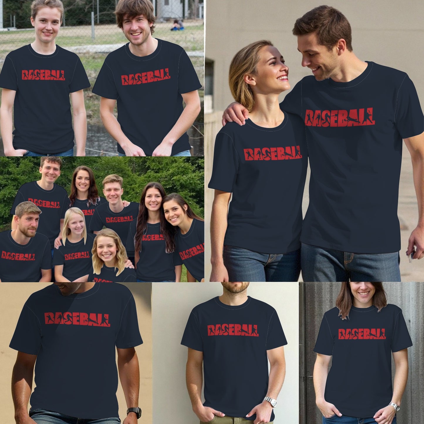 BASEBALL Fans Outfitters T-Shirts