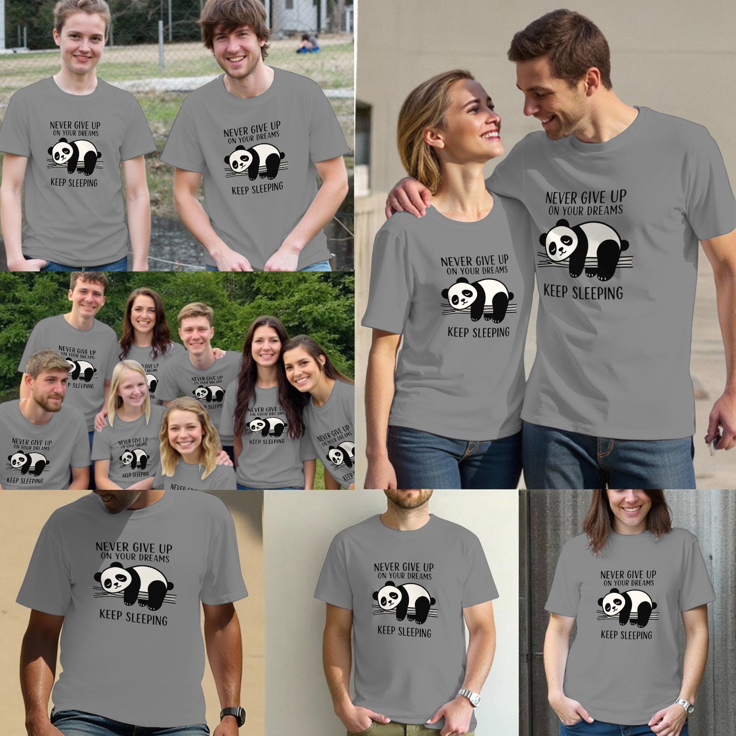 Never Give Up On Your Dreams Tee Shirts