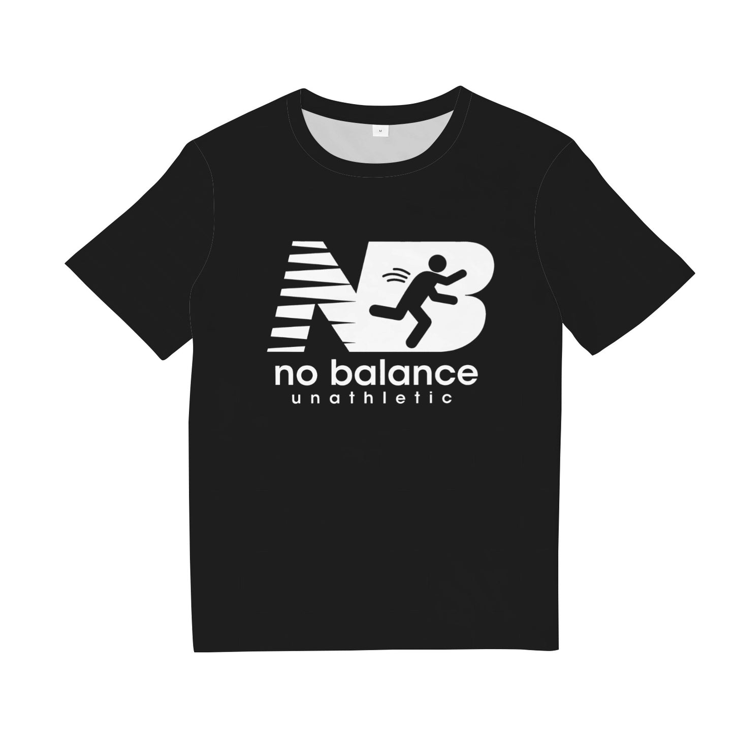 No Balance Unathletic Funny Parody T-Shirt