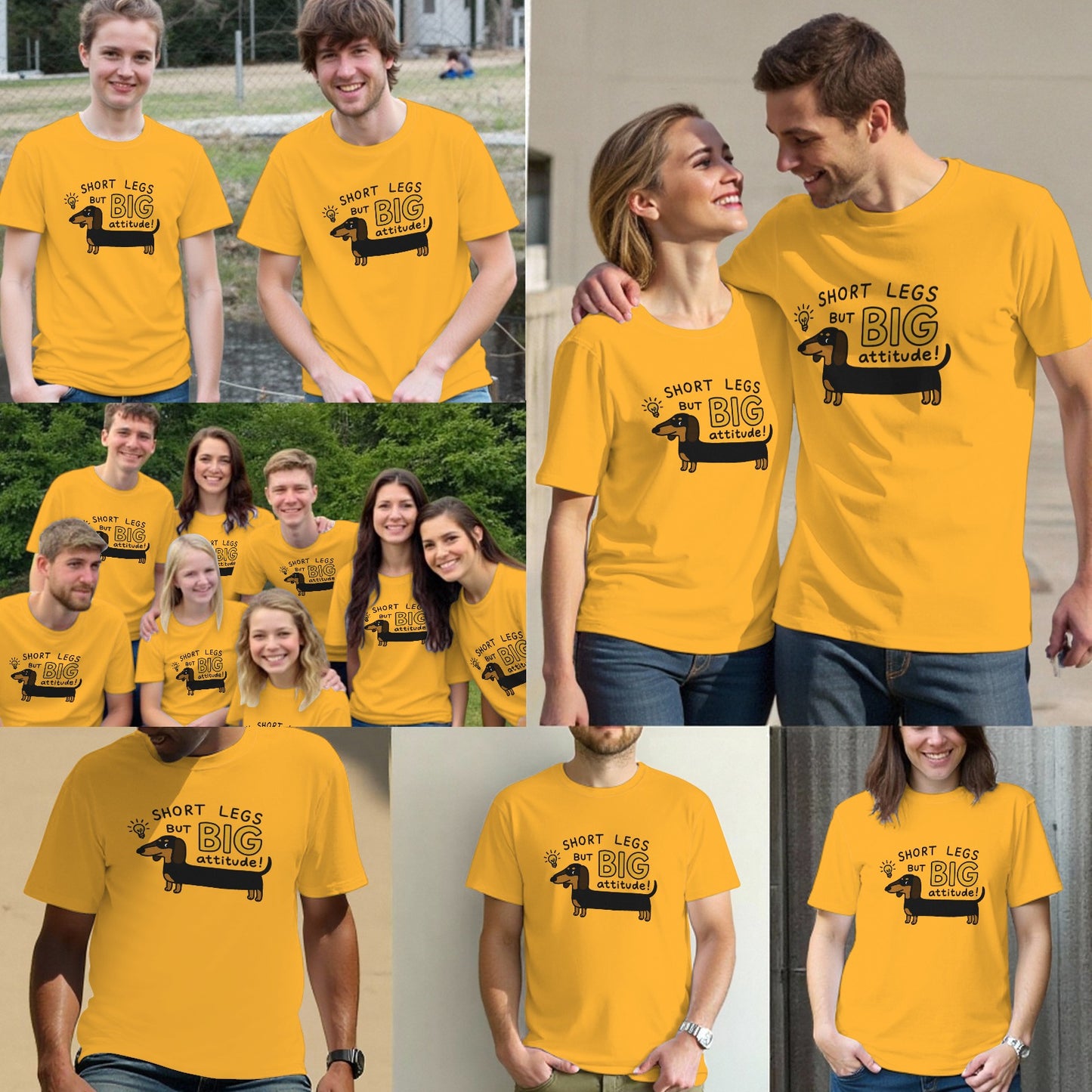 Short Legs But BIG Attitude T-Shirts