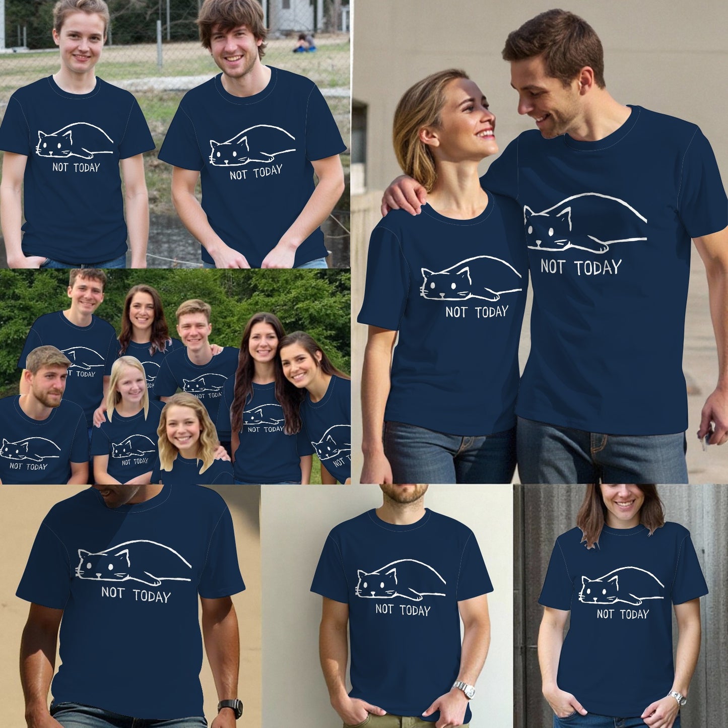 Not Today - When You Don't Want To Do Anything T-Shirt