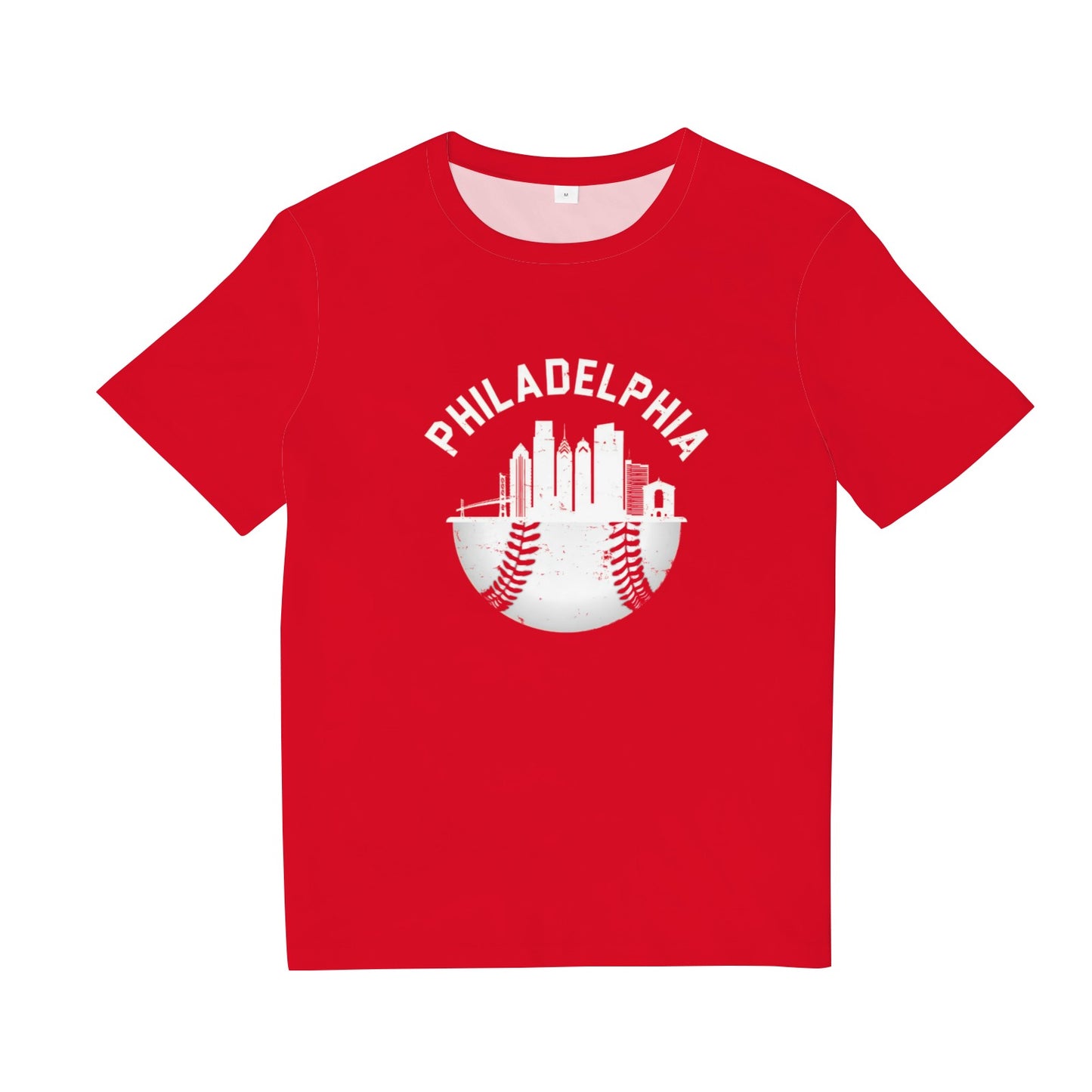 Vintage Philadelphia Baseball Retro Skyline T-Shirt