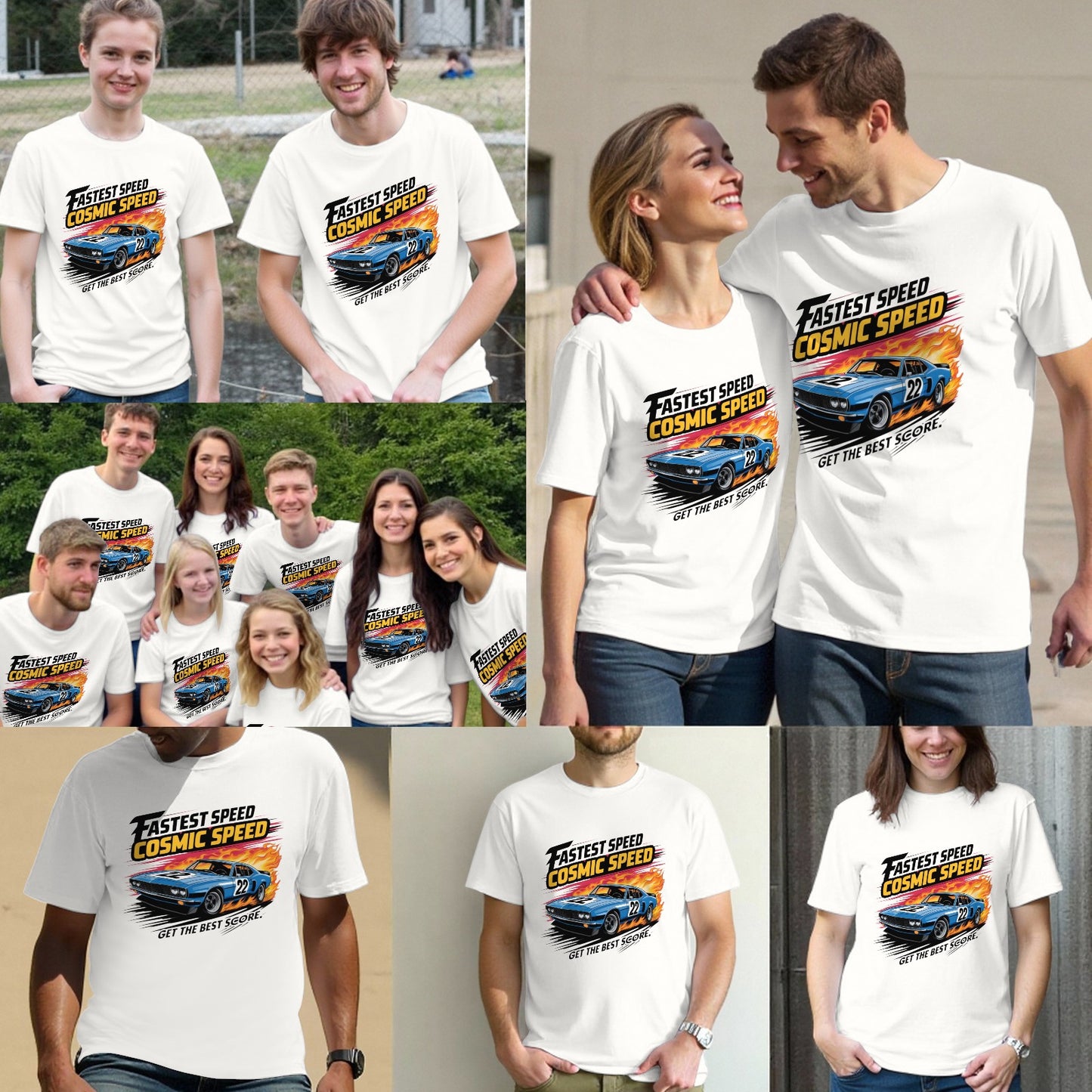 Fastest Speed Cosmic Speed Tee Shirt