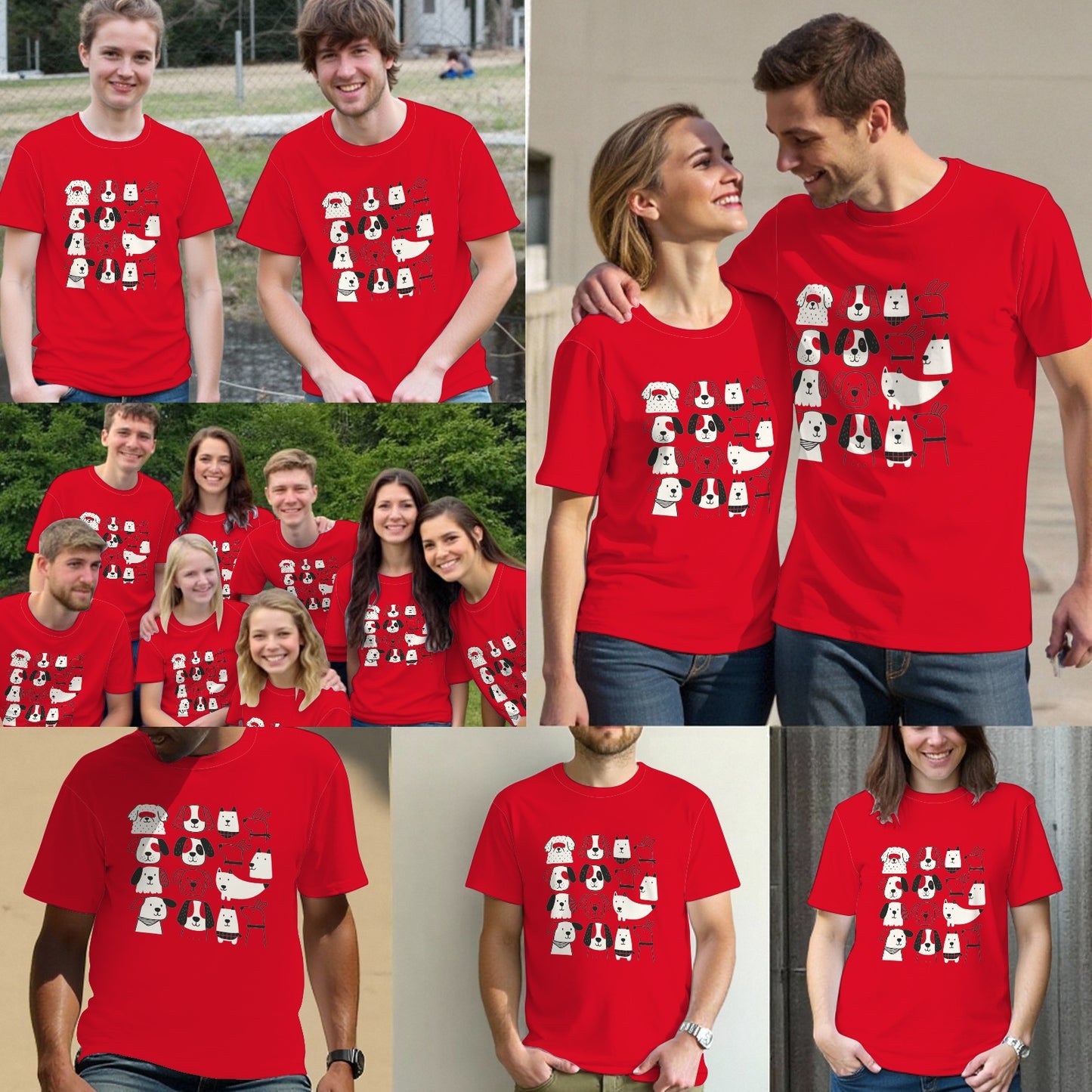 Doodle Dogs Tee Shirts