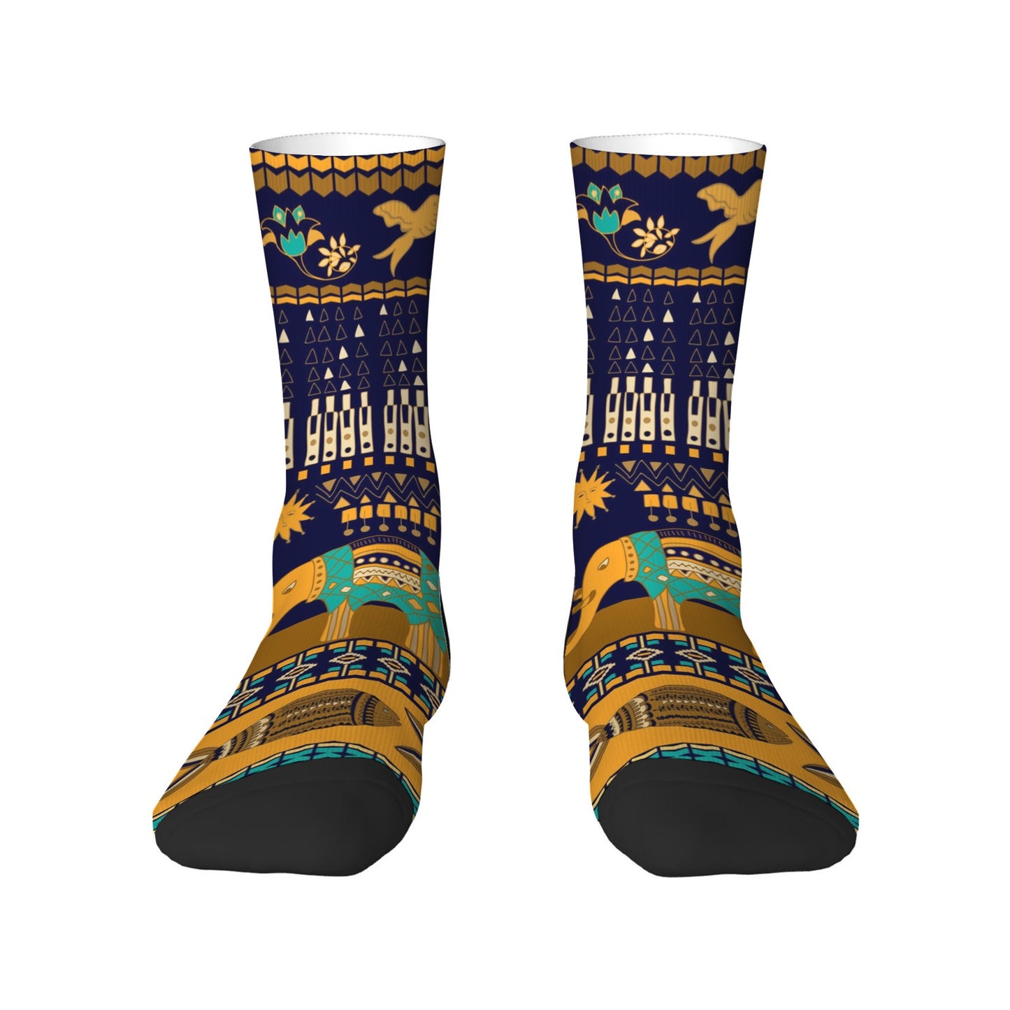 Custom Men's Underwear & Socks Set - Native Inspired Elephant Design