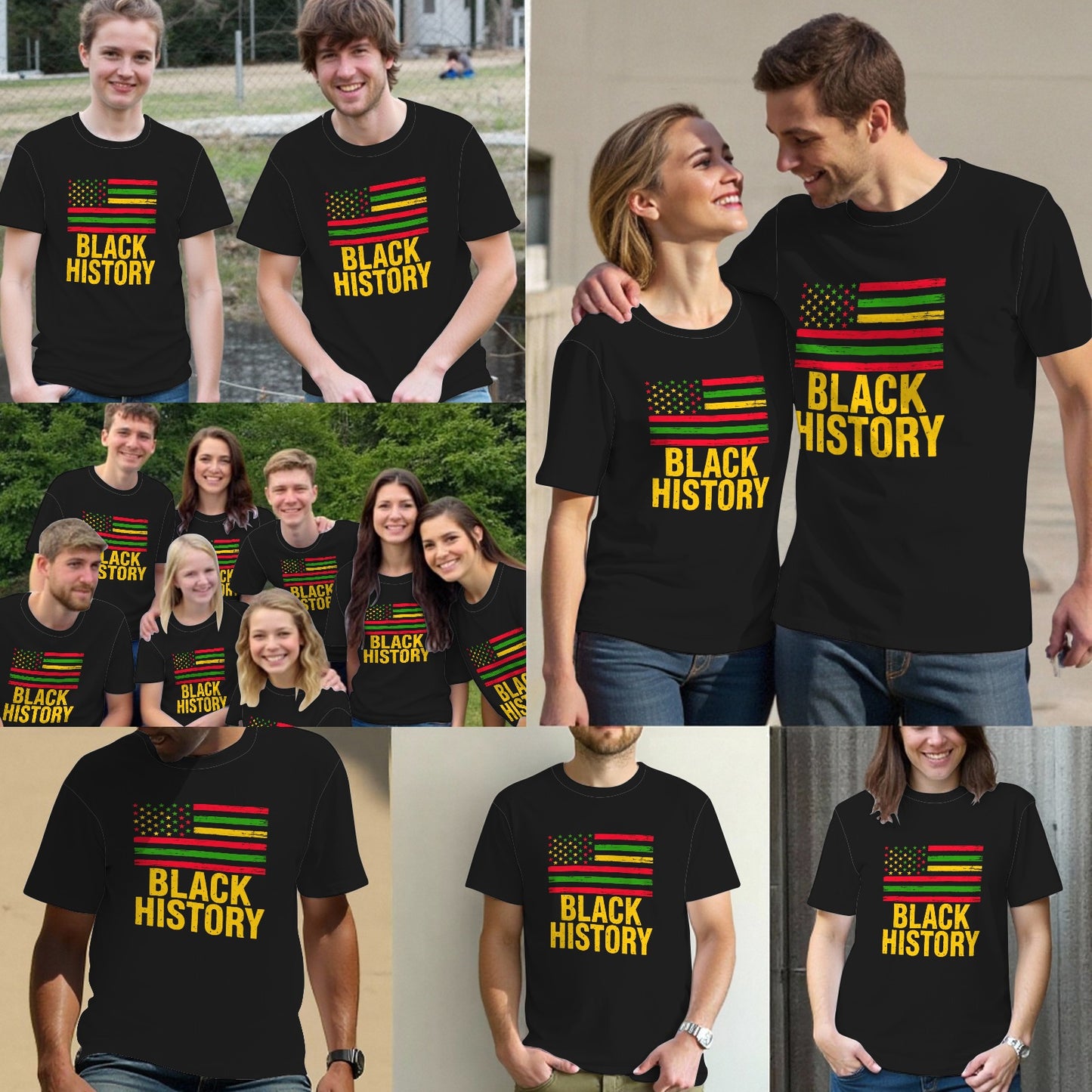 Black History Tee Shirts