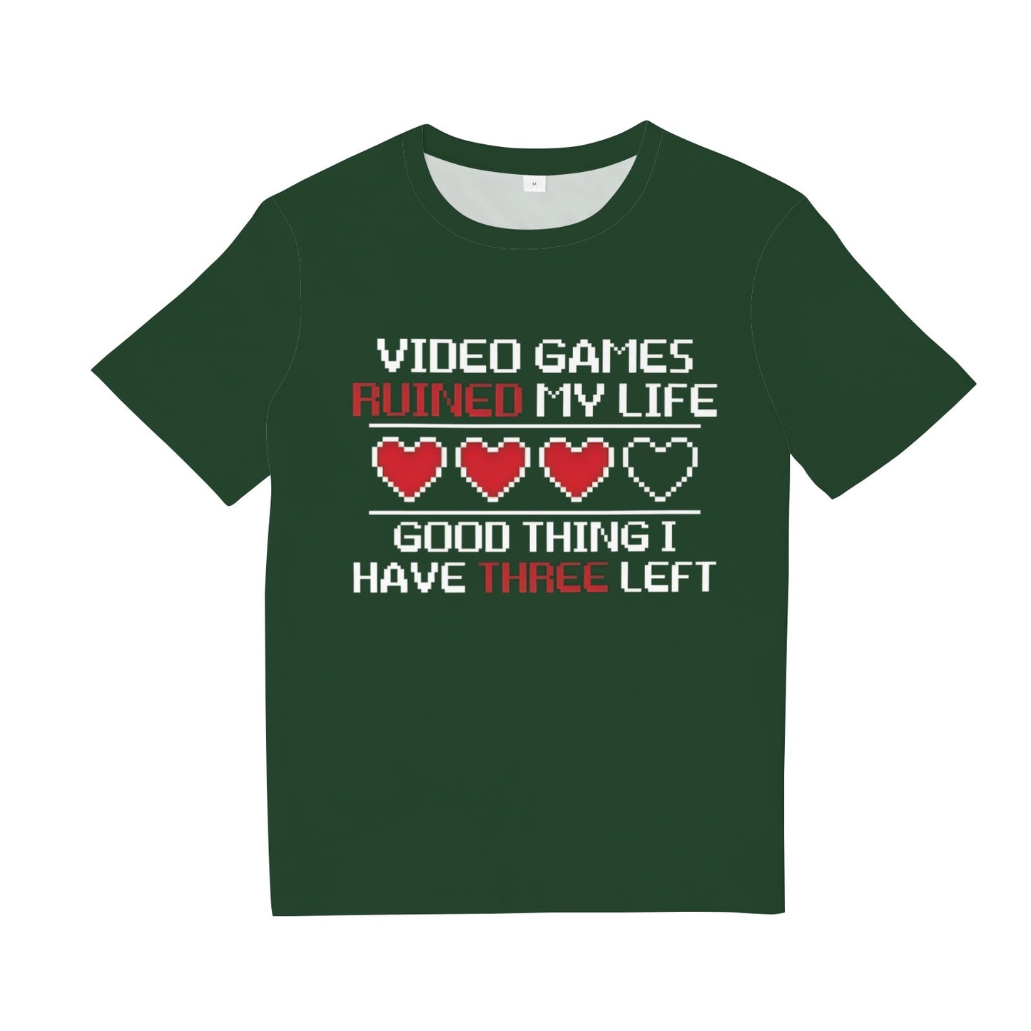 Video Games Ruined My Life Tee Shirt