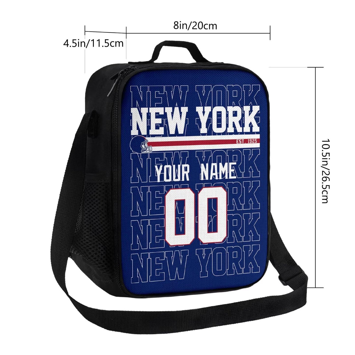 Personalized New York Lunch Bag Practical for Office or School