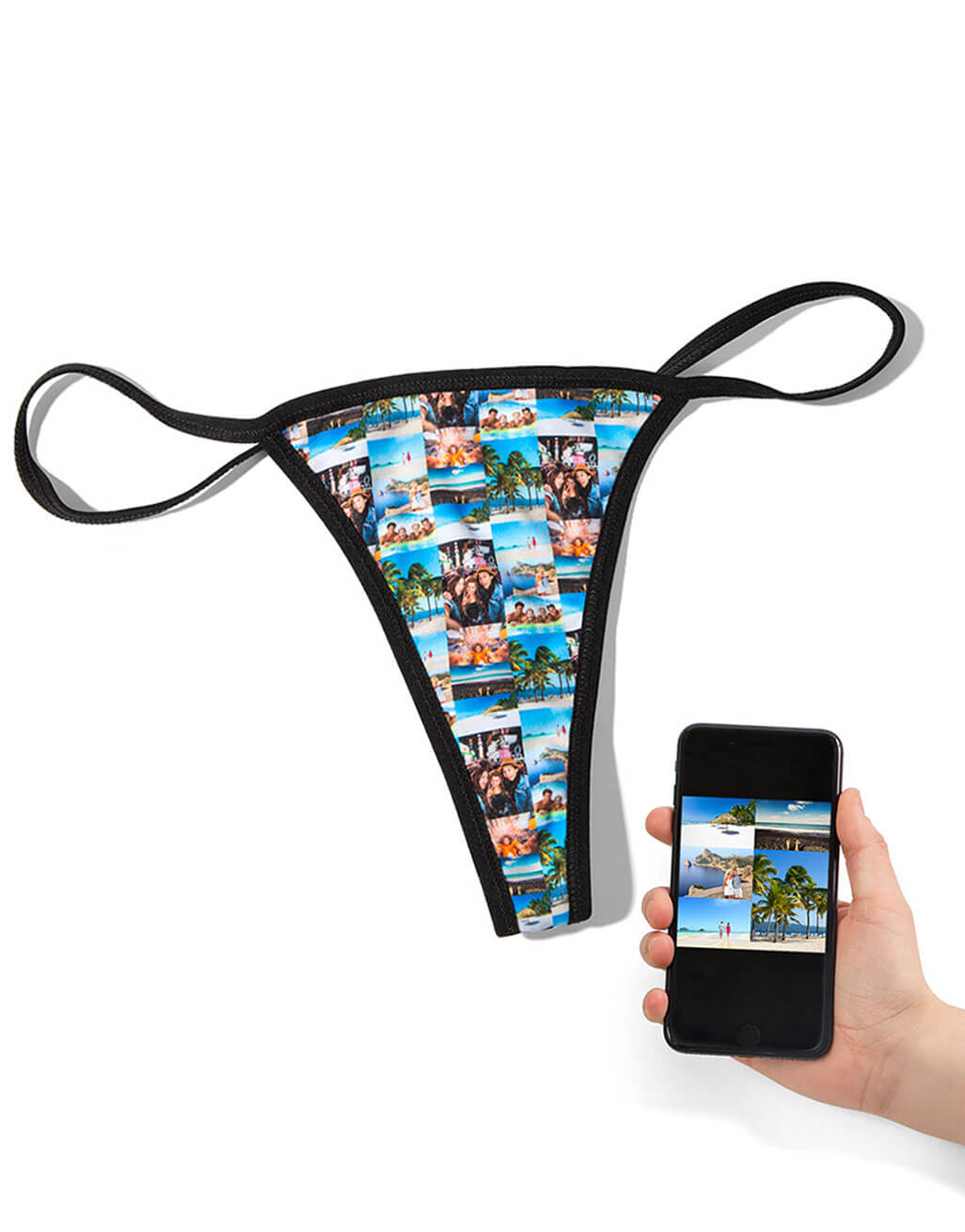 Photo Collage Thong