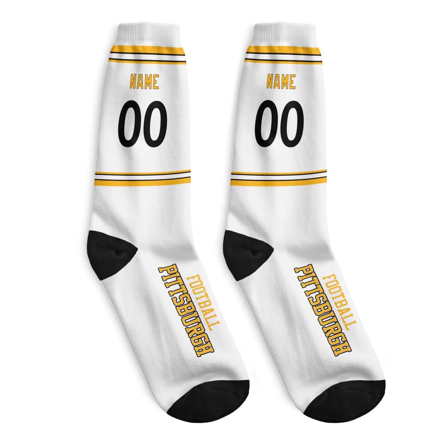 Classic Pittsburgh Custom Socks for Everyday Outfits