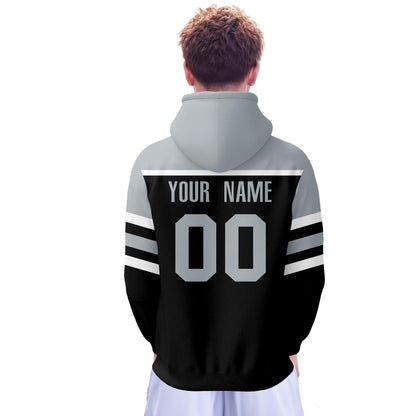 Custom Football Hoodies Sports Personalized Fans Pullover Sweatshirts
