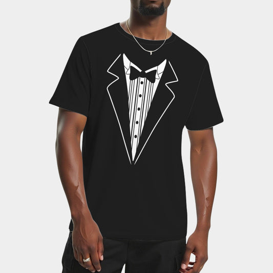 Tuxedo Wedding Fake Tux Bachelor Prom Tee Shirts