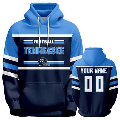 Custom Football Hoodies Sports Personalized Fans Pullover Sweatshirts