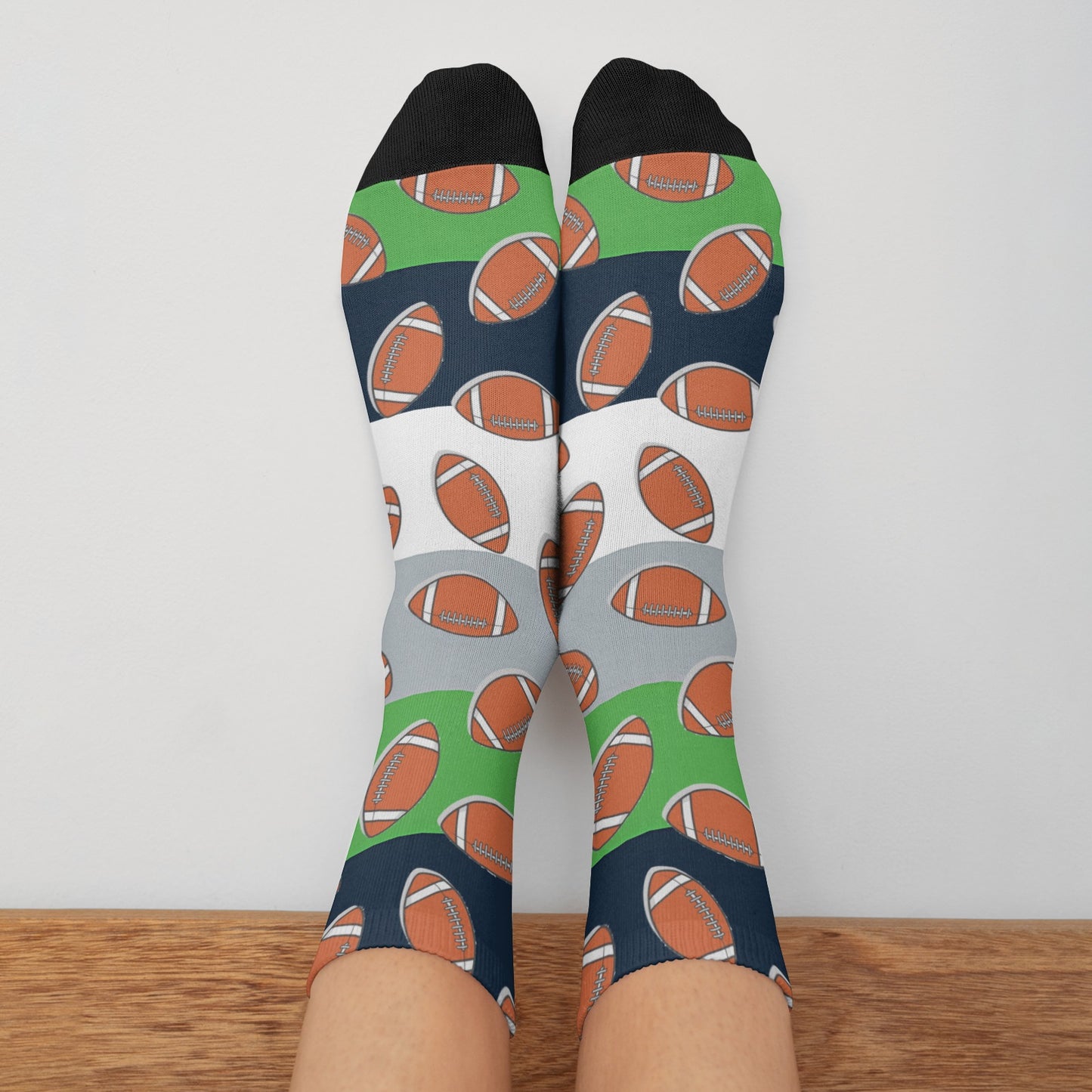 Custom Socks for Seattle Football Fans