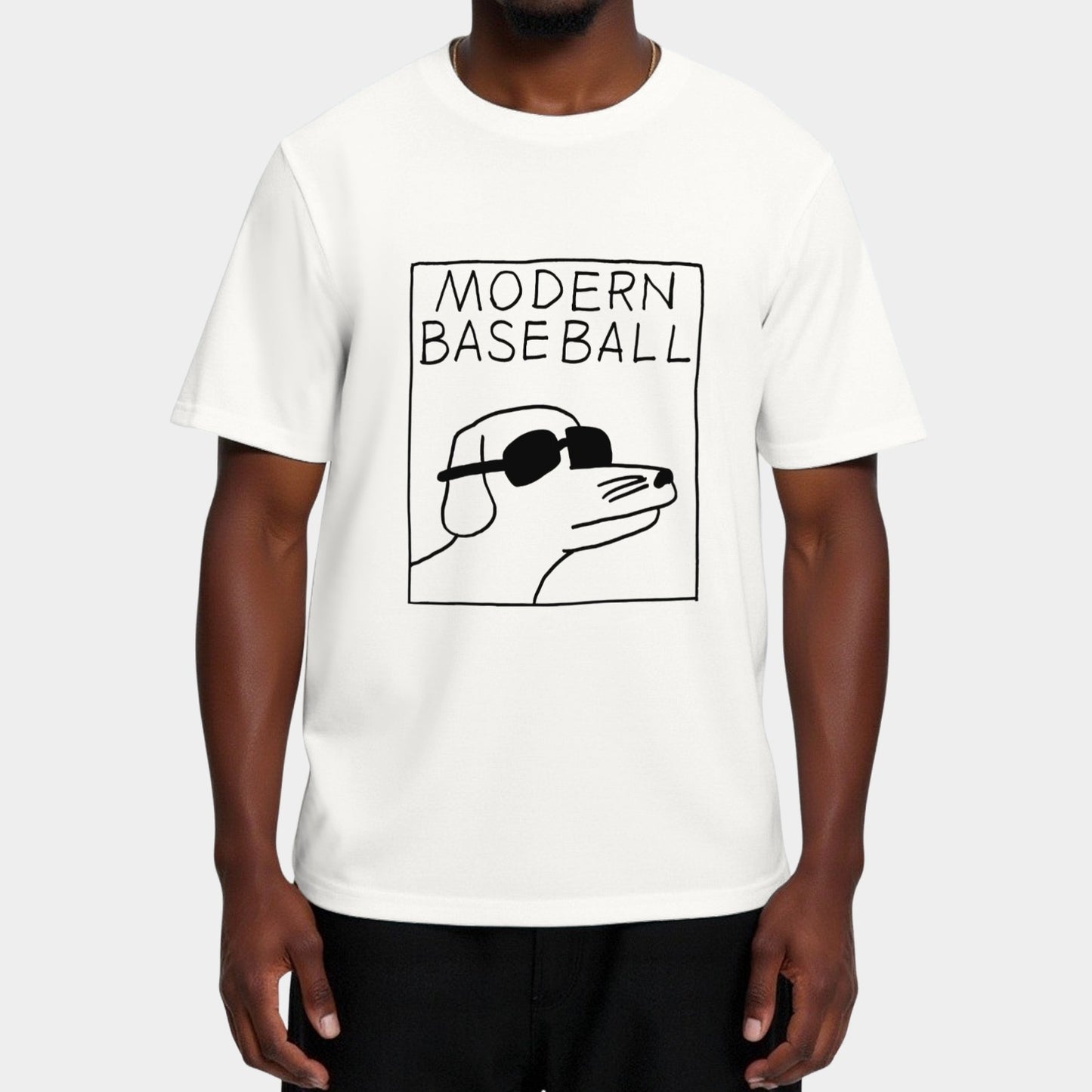Modern Baseball Dog T-Shirt