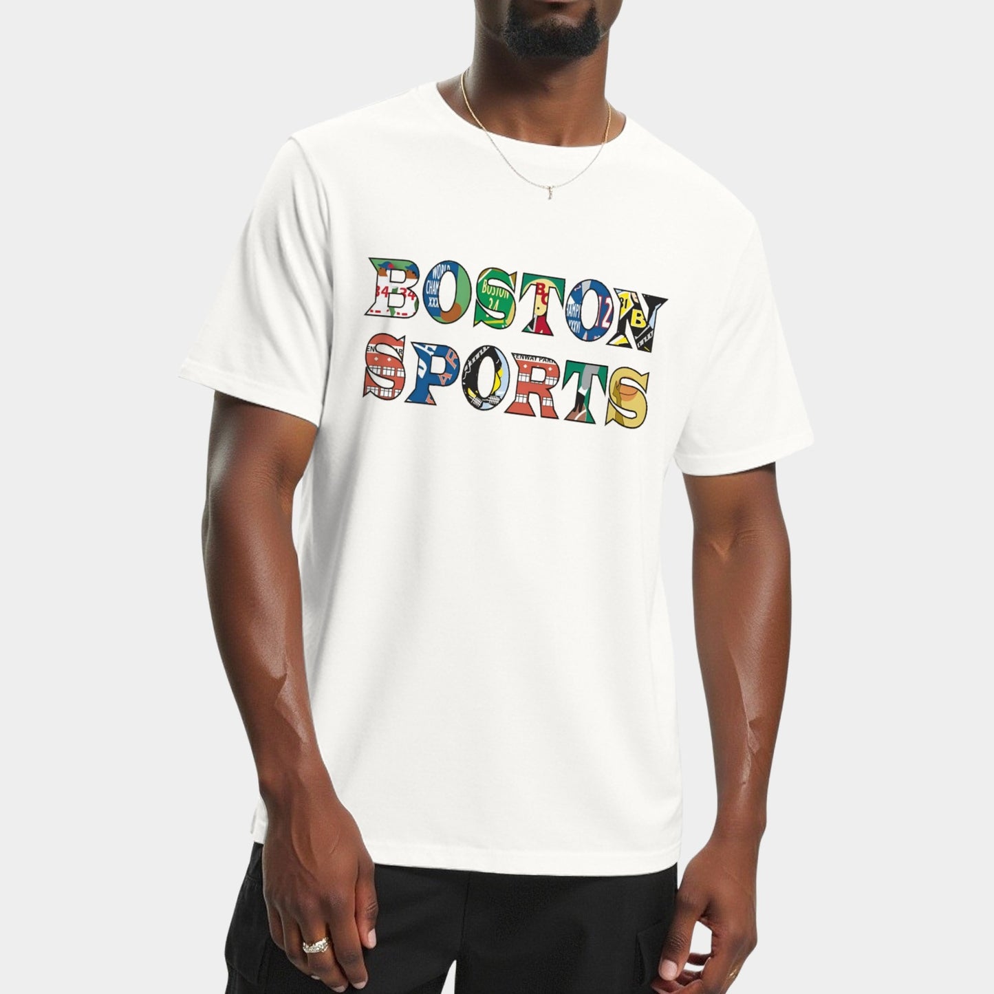 Boston Cityescape Sports T-Shirt