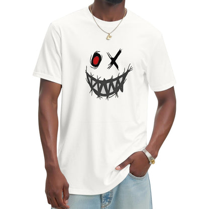 Devil Laughing Design Halloween T-Shirt