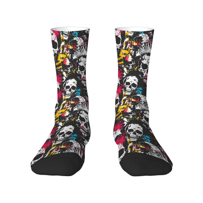 Custom Men's Underwear & Socks Set - Skull Design