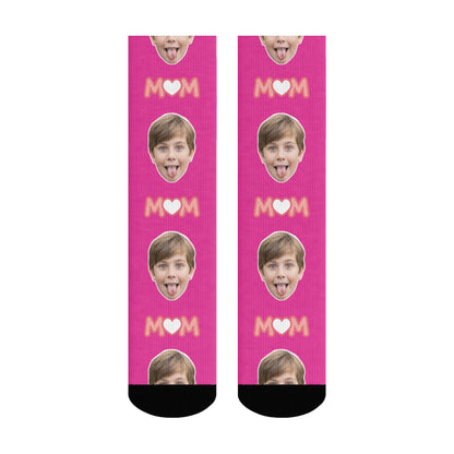 Custom Best Mom Sock