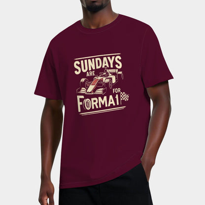 Sundays Are The Forma For F1 Tee Shirt