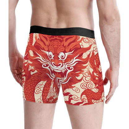Custom Men's Underwear & Socks Set - Dragon Design