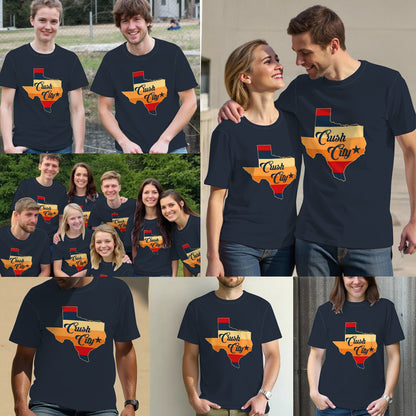 Baseball Crush City Houston Texas T-Shirt