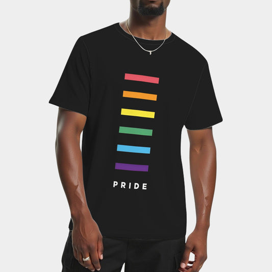 Minimalist LGBTQ Pride Flag T-Shirt