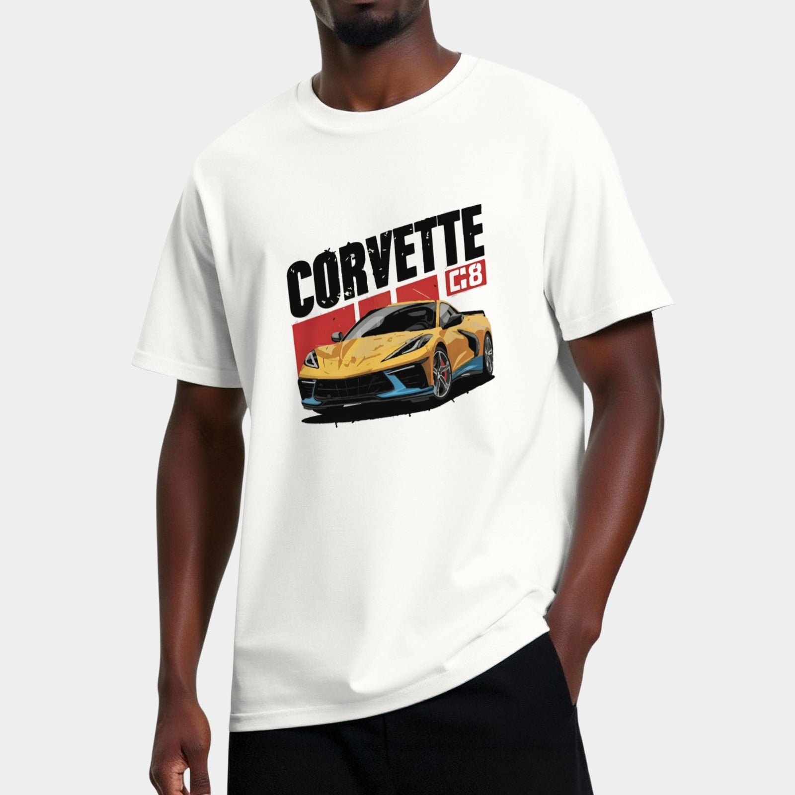 Chevrolet Corvette C8 Vintage Car T Shirt