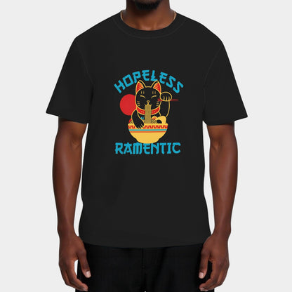 Hopeless Ramentic Cat Ramen T-Shirt
