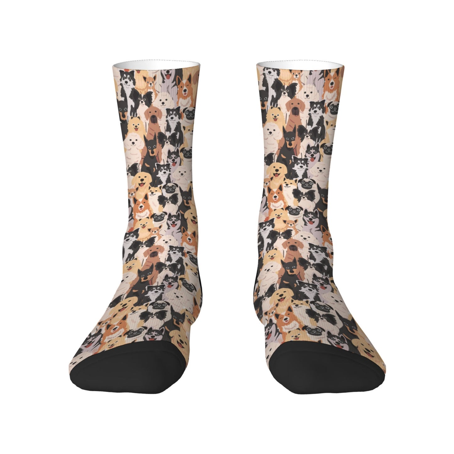 Custom Men's Underwear & Socks Set - Pets Family Design