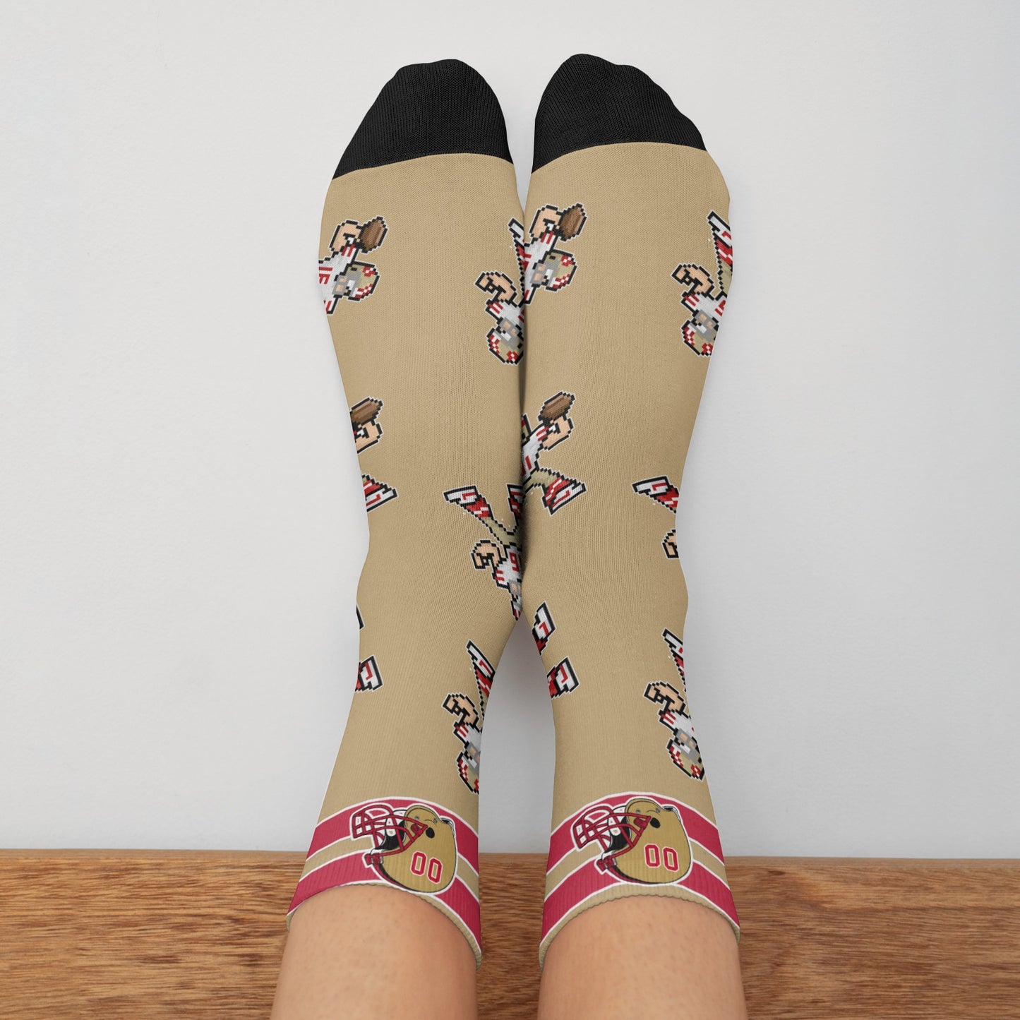 Custom Socks for San Francisco Football Fans